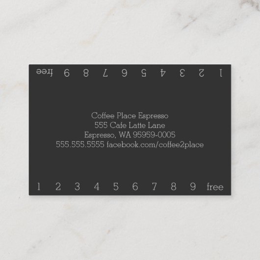 Punch me Simple Dark Loyalty Coffee Fist (Achterkant)