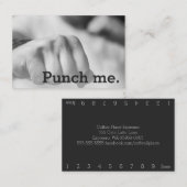 Punch me Simple Dark Loyalty Coffee Fist (Voorkant / Achterkant)