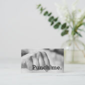 Punch me Simple Dark Loyalty Coffee Fist (Staand voorkant)