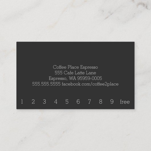 Punch me Simple Dark Loyalty Coffee Fist (Achterkant)