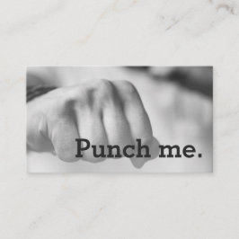 Punch me Simple Dark Loyalty Coffee Fist