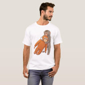 Punch Monkey • Blijf Doorgaan T-shirt (Voorkant volledig)