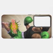 Punch Out (Bokssport) | Samsung Galaxy Hoesje (Achterkant horizontaal)