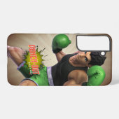 Punch Out (Bokssport) | Samsung Galaxy Hoesje (Achterkant horizontaal)