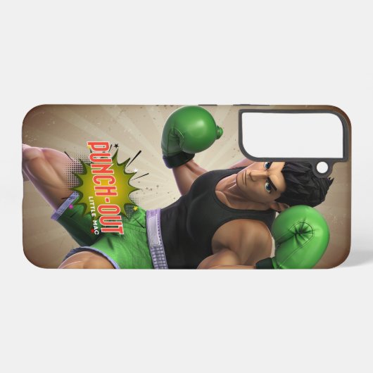 Punch Out (Bokssport) | Samsung Galaxy Hoesje (Achterkant horizontaal)