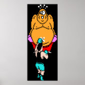 Punch Out King Hippo Poster (Voorkant)
