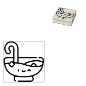 punch rubberstempel (Gestempeld)