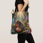 Punch the Baby Monkey Tote Bag (Dichtbij)