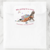 Punch the Monkey 3" Stickers (Tas)