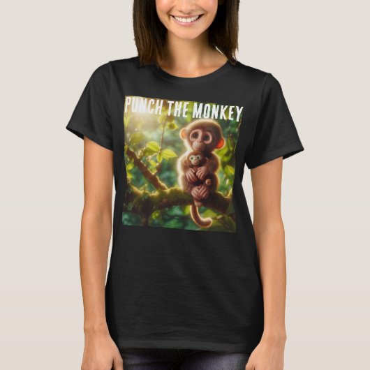 Punch the Monkey Solidarity T-Shirt (Voorkant)