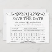 Punch Ticket Save the Date (Voorkant)