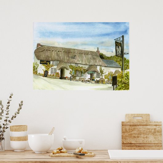 'Punchbowl & Ladle' Print (Keuken)