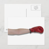 PunchBoxingGlove060910shadows Briefkaart (Voorkant / Achterkant)