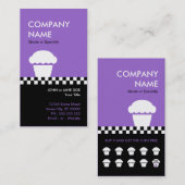 punchcard voor de controle van de perskoeken klantenkaartje (Voorkant / Achterkant)