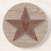 Punched Tin Star Onderzetter (Voorkant)