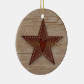 Punched Tin Star Ornament (Rechts)