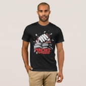 Punches en paperbacks t-shirt (Voorkant volledig)