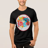 "Punchline Pounds" Tri-Blend Shirt (Voorkant)