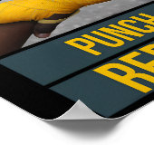 Punchy Graphics Wrap Train Punch Repeat, Boksen Ki Poster (Hoek)