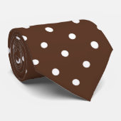 punctiepatroon voor chocoladepolka stropdas (Opgerold)
