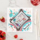 Punctuality Isn’t Theoretical | Birthday Dinner Servet (Insitu)