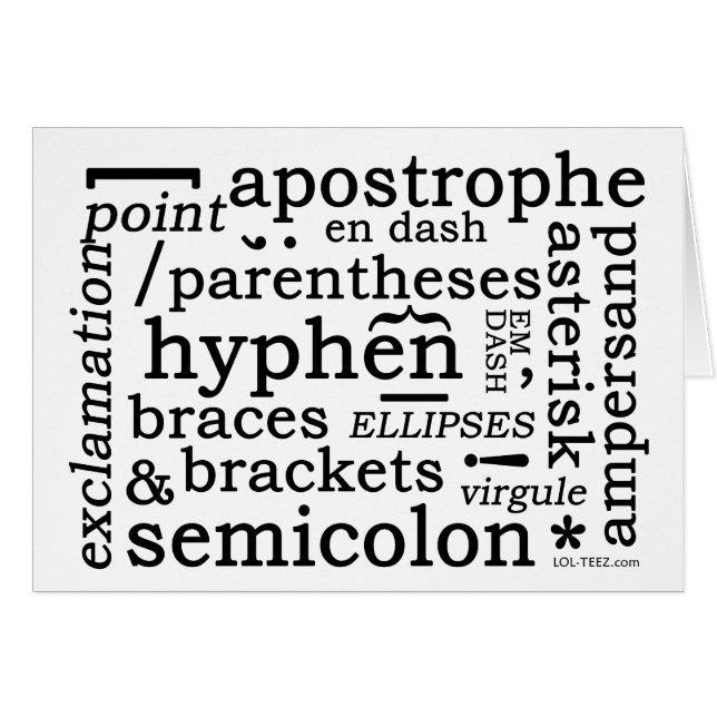 Punctuatie (Voorkant Horizontaal)