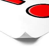 Punctuatie Funny Poster (Hoek)