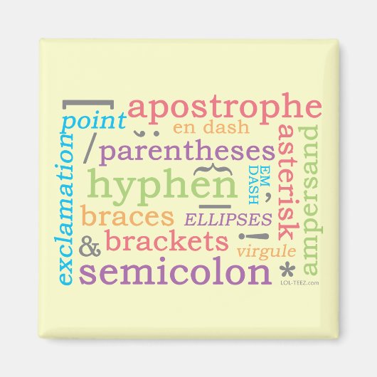 Punctuatie II Magneet (Voorkant)