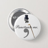 Punctuatie-knoopreeksen Ronde Button 5,7 Cm (Voorkant /achterkant)