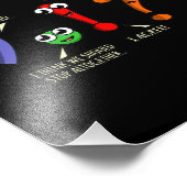 Punctuatie Marks English Language Teacher Student Foto Afdruk (Hoek)