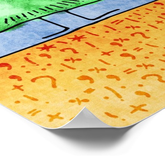 Punctuatie Poster (Hoek)