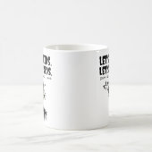 Punctuatie redt levens, zombie laten we kind eten koffiemok (Center)