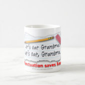 Punctuatie slaat levens op koffiemok (Center)