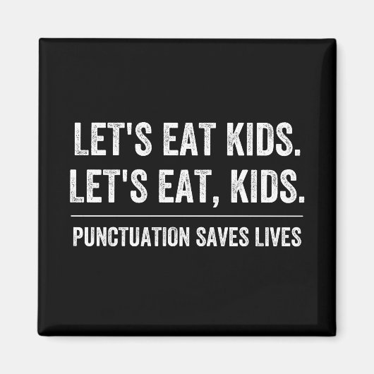 Punctuatie slaat levens op magneet (Voorkant)