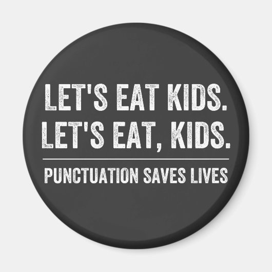 Punctuatie slaat levens op magneet (Voorkant)