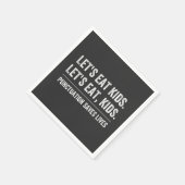 Punctuatie slaat levens op servet (Hoek)