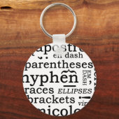 Punctuatie Sleutelhanger (Voorkant)