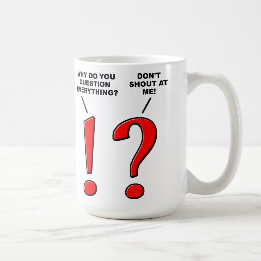Punctuatiebeker Koffiemok (Rechts)