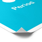 Punctuatiemarkeringen — Periode Poster (Hoek)