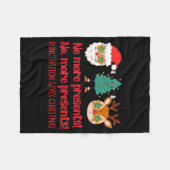 Punctuation Saves Christmas Reading Teacher Ela Gr Fleece Deken (Voorkant (Horizontaal))