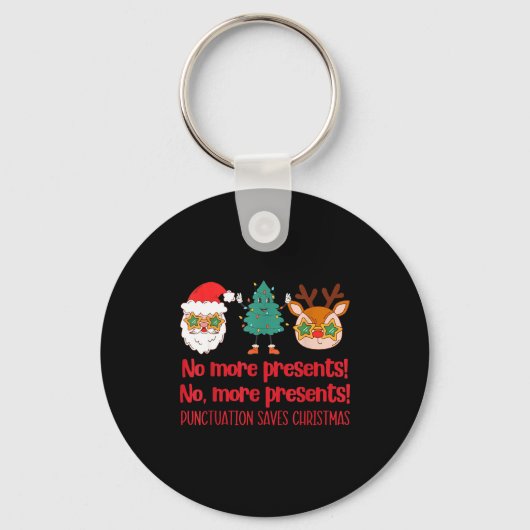 Punctuation Saves Christmas Reading Teacher Ela Gr Sleutelhanger (Voorkant)