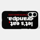 Punctuation saves lives Case-Mate iPhone case (Achterkant (horizontaal))