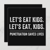 Punctuation Saves Lives Save The Date (Voorkant / Achterkant)
