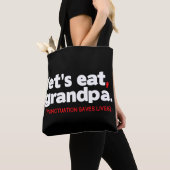 Punctuation saves lives tote bag (Dichtbij)