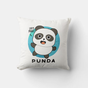 Punda Funny Animal Panda Pun Kussen