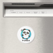 Punda Funny Animal Panda Pun Magneet (Insitu (Vaatwasser))