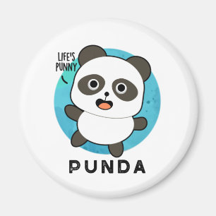 Punda Funny Animal Panda Pun Magneet