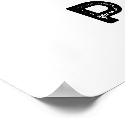 Punda Funny Animal Panda Pun Poster (Hoek)