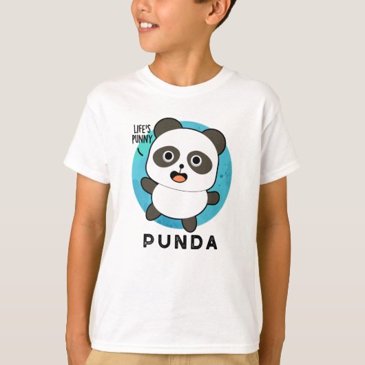 Punda Funny Animal Panda Pun T-shirt (Voorkant)