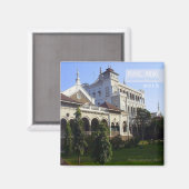 Pune India AgaKhan Palace magneet Verander Jaar (Voorkant / Achterkant)